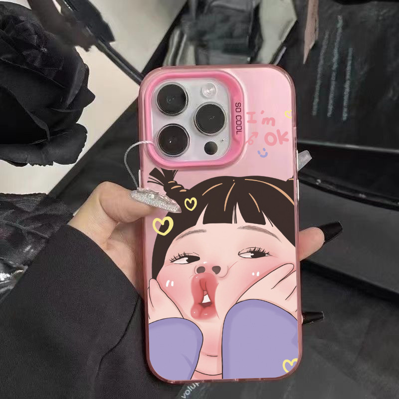 🦋Violet🦋โทรศัพท์มือถือกันกระแทกและกันลื่นจัดส่งจากประเทศไทยiPhone16 12 11 15 14 13ProMax 7 8Plus X/XS Max XR 14 15Plus - รูปที่ 2