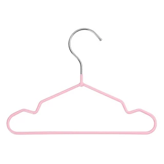 IFAYSHOW ไม้แขวนเสื้อสัตว์เลี้ยง 10 ชิ้น, ไม้แขวนเสื้อสัตว์เลี้ยงโลหะกันลื่น, DIY สีทึบมินิไม้แขวนเสื้อผ้า