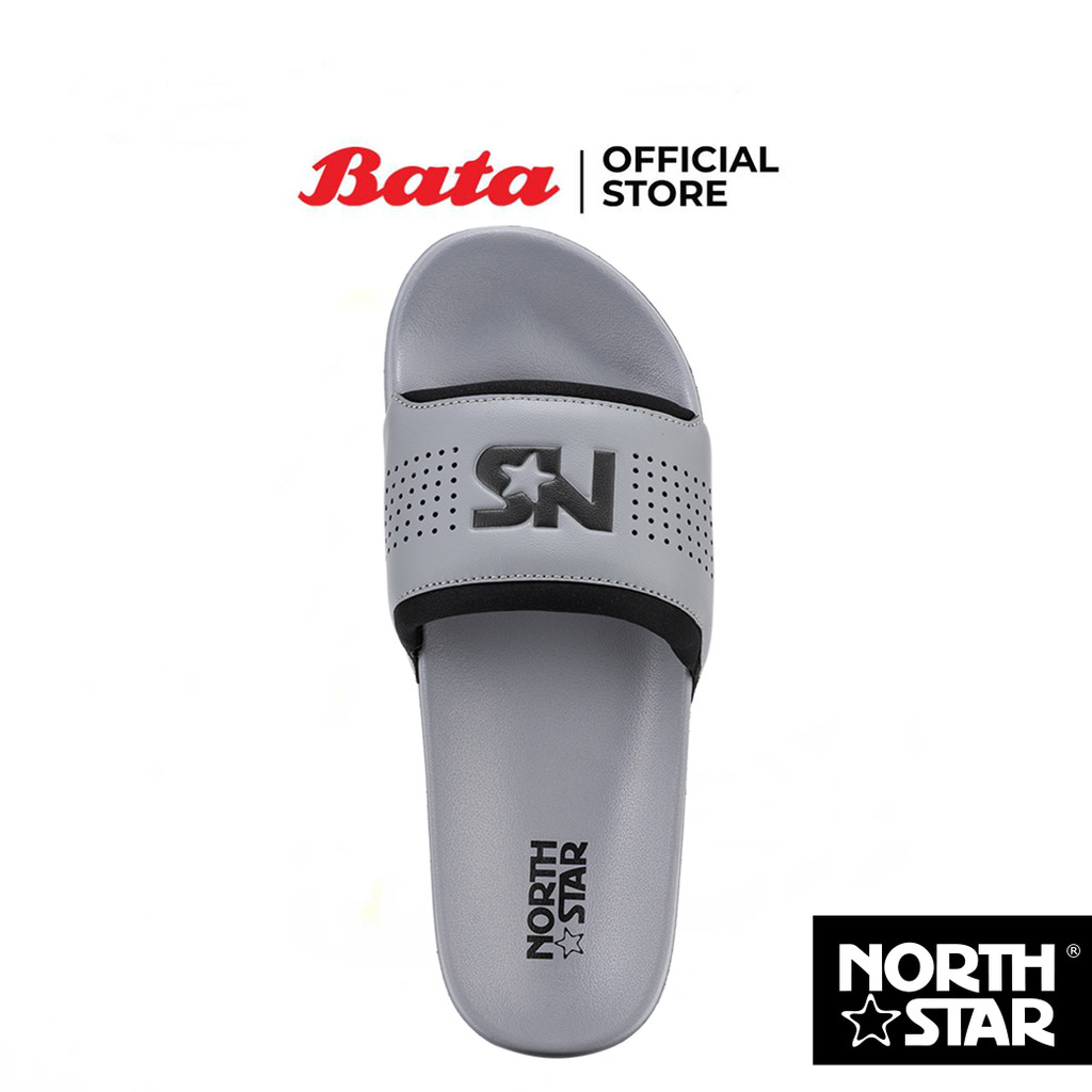 Bata บาจา North star รองเท้าแตะแบบสวม น้ำหนักเบา สำหรับผู้ชาย รุ่น STORM BELAM สีขาว 8101112 สีเทา 8102112