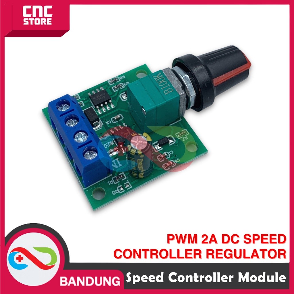 PWM 2A DC SPEED คอนโทรลเลอร์ REGULATOR โมดูล