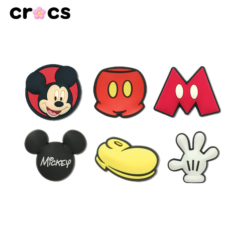 Jibbitz Crocs Mickey Minnie Crocs Jibbitz Jibbitz Set Jibbitz Crocs เกาหลี Jibbitz Crocs ของแทั