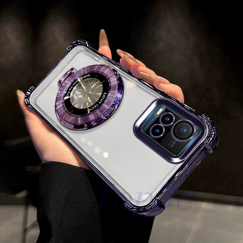เคส Vivo T1X Y33S Y33T แบบขายึดถุงลมนิรภัยป้องกันการตกเคสโทรศัพท์โปร่งใส CDSJ ราคา ถูกที่สุด ดีลบีเคเค แกลเลอรีภาพที่ 8