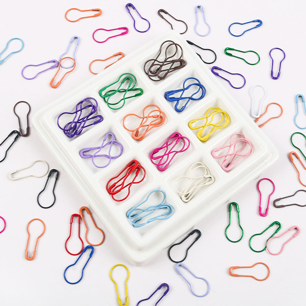 100 ชิ้น/แพ็คสีความปลอดภัย Pin Candy สีสแตนเลสเหมาะสําหรับ DIY เข็มกลัดเครื่องประดับ