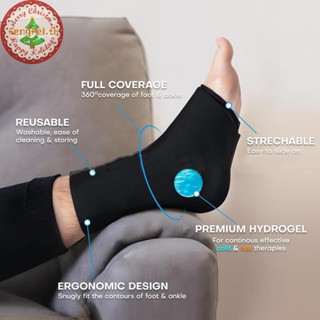 FENGFEI Reusable Foot Ice Pack Wrap สําหรับ Plantar Fasciiti…