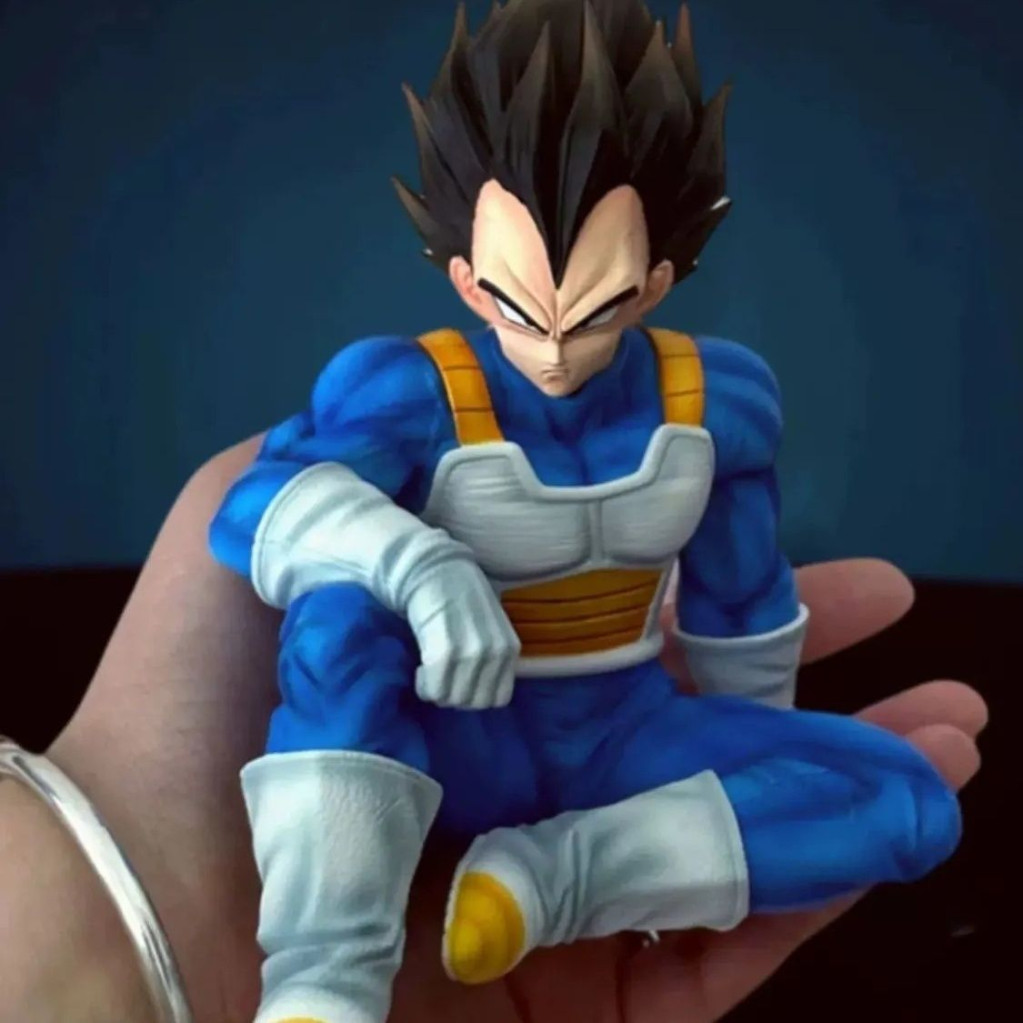 เครื่องประดับเดสก์ท็อป Dragon Ball Vegeta Goku รูปคอนโซลกลางรถบุคลิกภาพตุ๊กตาตุ๊กตาเครื่องประดับของขวัญเครื่องประดับรถ