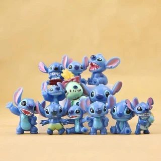 💥จัดส่งจากประเทศไทย💥12 ชิ้น/เซ็ตToy Story LiloStitch Action FigureวันกุหลาบอะนิเมะรูปCODสต็อกคอสเพลย์แตงโมองุ่นตุ๊กตาของเล่นสําหรับของขวัญเด็กคอลเลกชันเครื่องประดับรถบ้าน