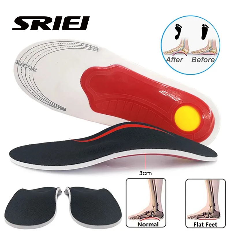 พื้นรองเท้า ORTHOTIC INSOLE แก้อาการเท้าแบน และPlantar Fasciitis สำหรับท่านชายและหญิง