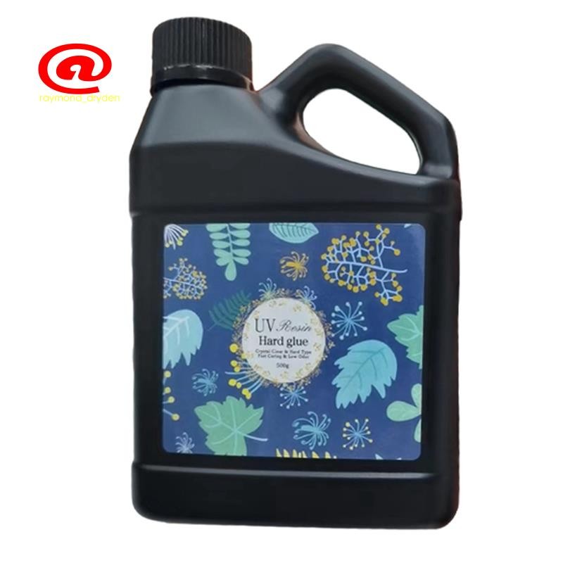 UV เรซิ่น 500g - อัพเกรดคริสตัล Clear Hard UV Fast Curing อีพ็อกซี่เรซิ่นอุปกรณ์สําหรับหัตถกรรมเครื่องประดับทํา