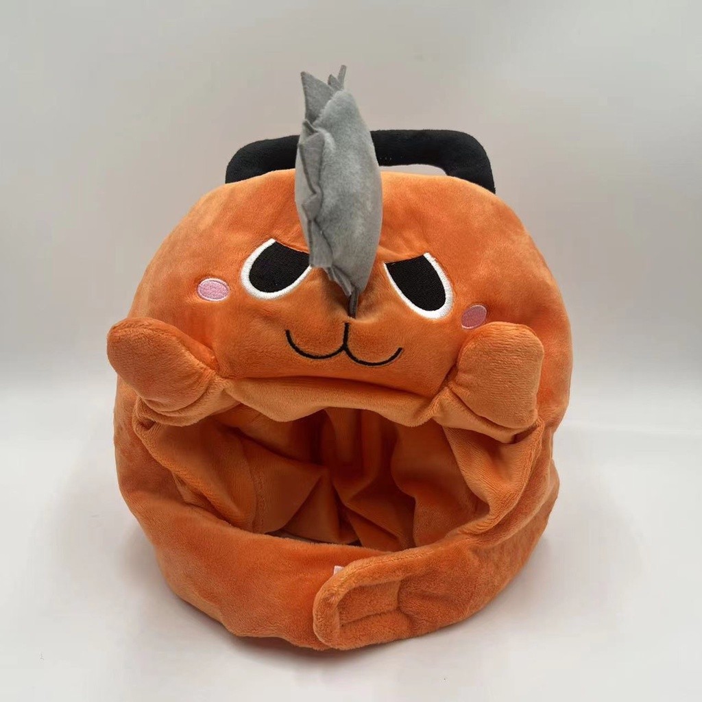 ใหม่ chainsaw man Pochita ของเล่นตุ๊กตาน่ารัก Pochita หมวกวันหยุดของขวัญวันเกิด