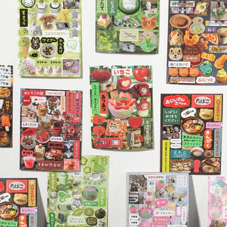 Qouzmo 45 ชิ้น/ล็อตญี่ปุ่นโบราณสไตล์มังงะต้น Junk วารสาร collage สติกเกอร์หนังสือ [Romonic Memory Series] DIY สมุดภาพสติกเกอร์ deco