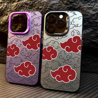 เคสไอโฟน13 for iphone 14 11 12 15 16 Pro MAX 14P 15P 7Plus X XR XSMAX เคสโทรศัพท์ซิลิโคนกันกระแทกลายนารูโตะสุดเท่