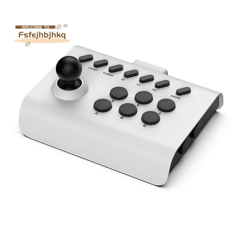fsfejhbjhkqWireless จอยสติ๊ก Controller อาเขตต่อสู้เกมต่อสู้ Stick จอยสติ๊กเล่นเกมอะไหล่อุปกรณ์เสริม