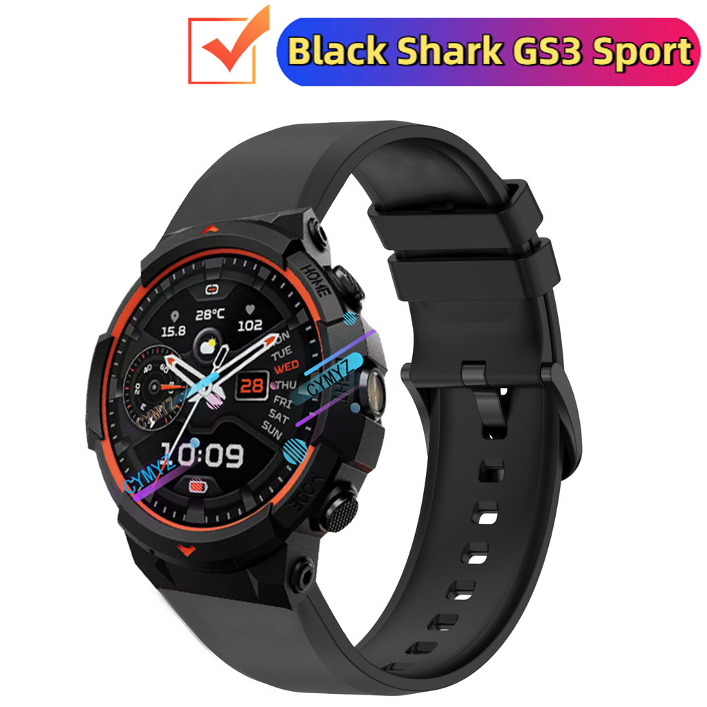 Black Shark GS3 Sport strap สายซิลิโคน Black Shark GS3 Sport Smart watch strap สายนาฬิกา สายรัดข้อมื
