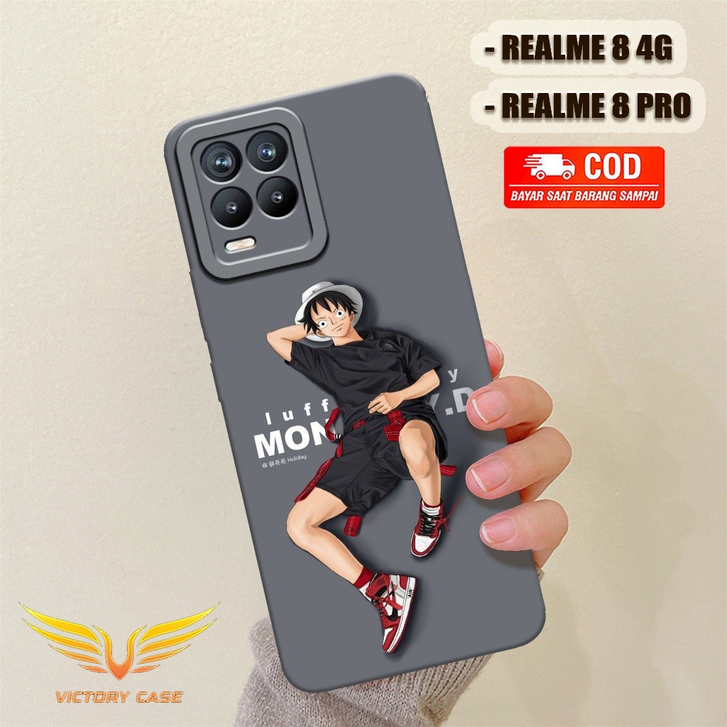 แรงม้า ใหม่! เคสอนิเมะ - เคส Realme 8 4G / Realme 8 Pro Softcase - เคสโทรศัพท์ Realme 8 4G - เคส Rea
