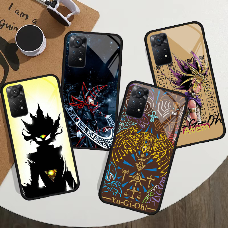Yu-Gi-Oh 05 กระจกนิรภัยเคสโทรศัพท์สําหรับ Xiaomi Redmi 12 4G 13C หมายเหตุ 13 pro plus 12 12S 11 10 9