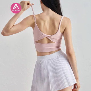 Airactive Leisure Yoga Sports Bra Sexy Twisted Back Thin Shoulder Straps