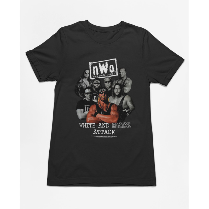 1998 WCW NWO HULK HOGAN Tee, New 90s Vintage Graphic Men เสื้อยืด 101089