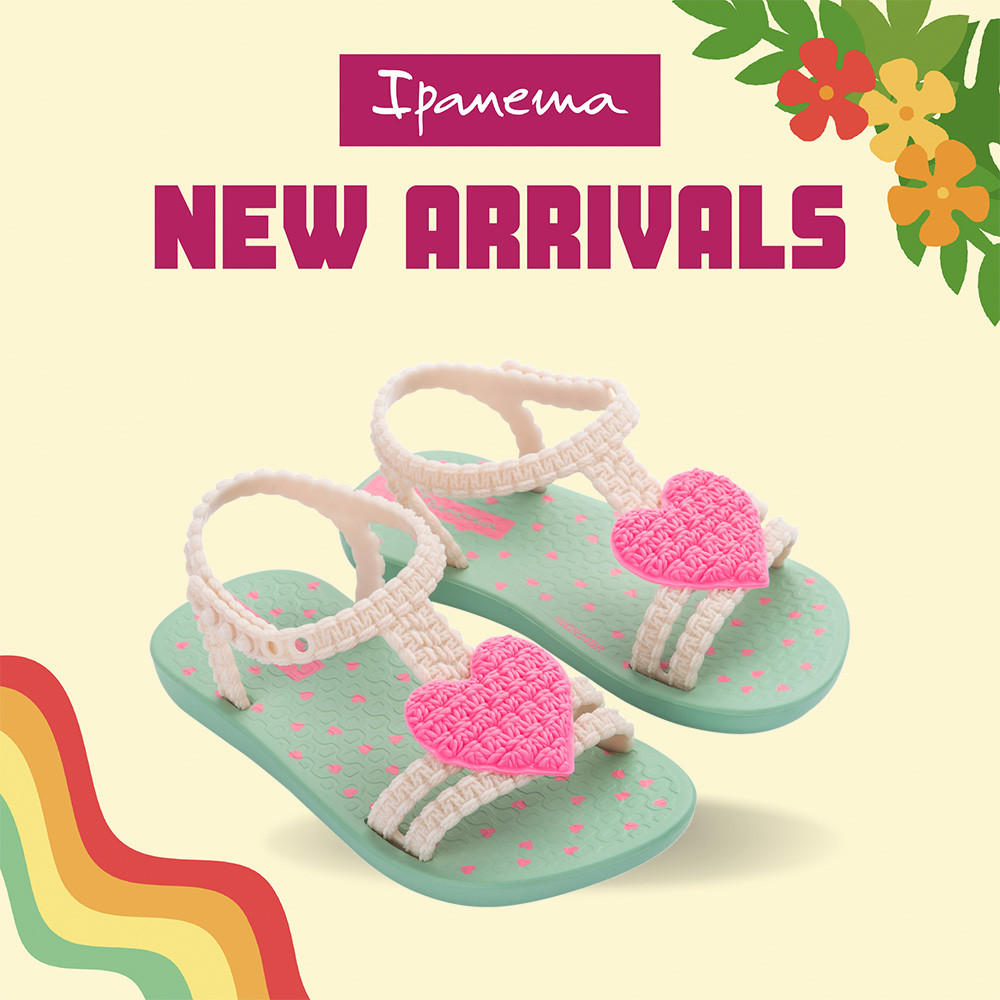 รองเท้าแตะเด็ก Ipanema ครั้งแรกของฉัน