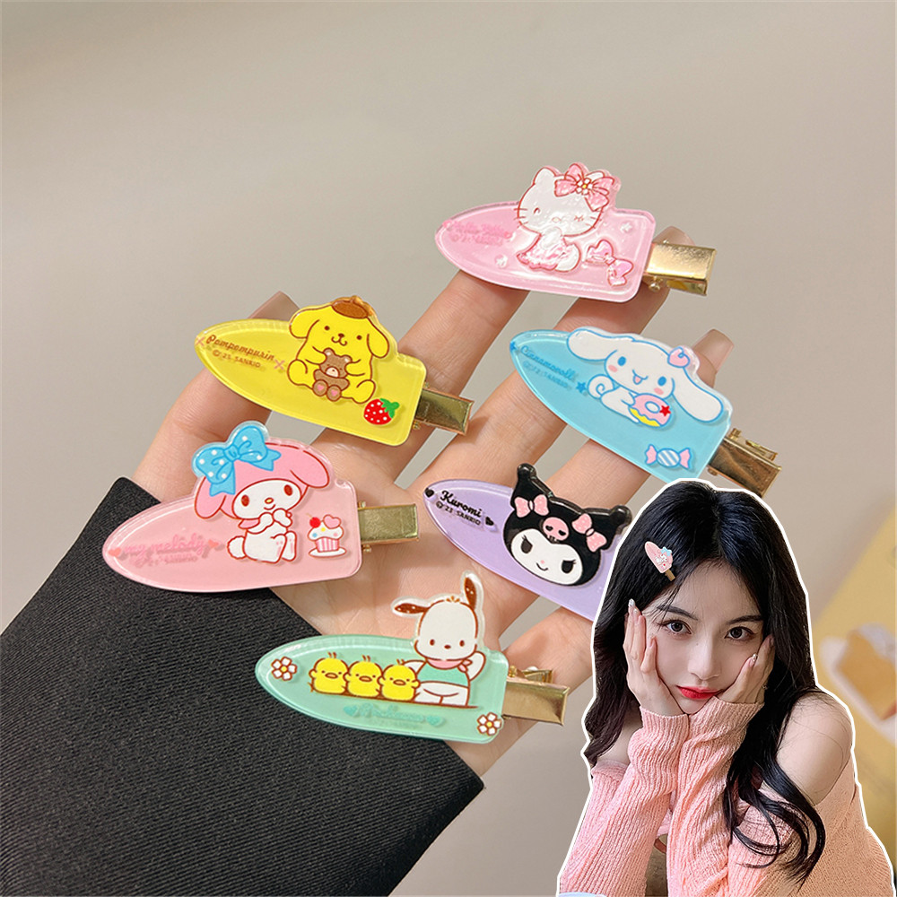 น ่ ารักหวานสาวหัวใจการ ์ ตูน Sanrio กิ ๊ บติดผมรอยแผลเป ็ น Headwear