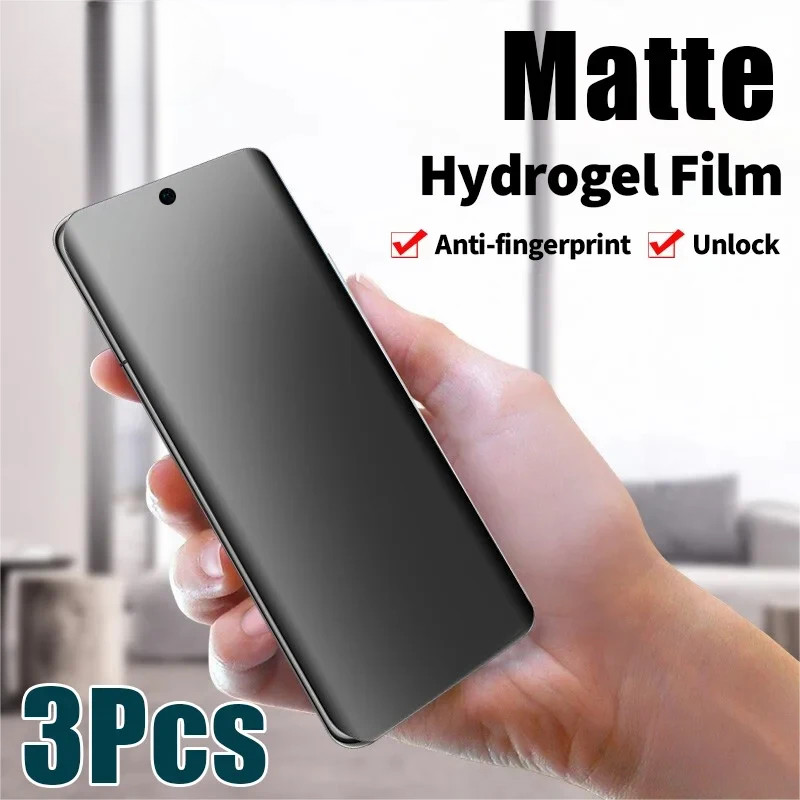 3pcs Frosted Hydrogelฟิล์มสําหรับInfinixสมาร์ท 9 8 7 6 5 4c 4 3 S5 S4 HD Pro Plus India Lite 4G 2021