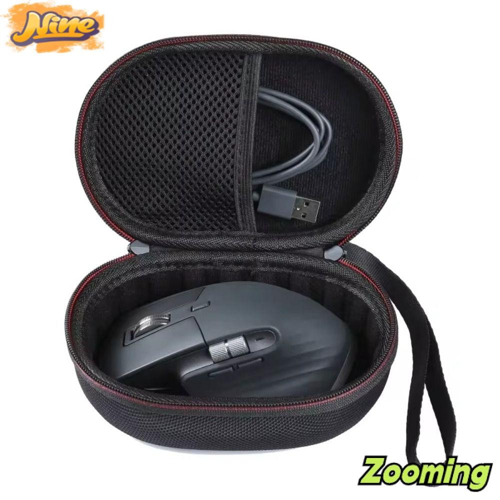 Zooming กระเป๋าเก็บเมาส์,กันฝุ่น EVA Carring Mouse ฝาครอบป้องกัน, สีดํา Hard กันน้ําเม้าส์ Hard สําหรับ MX Master 3/MX 2 2S