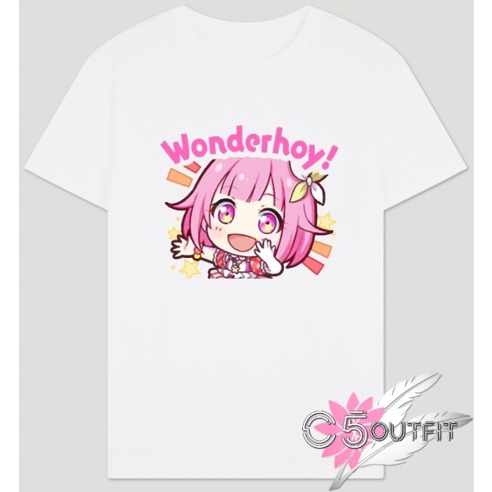S-5XL เสื้อยืด PROJECT SEKAI WONDERHOY OTORI EMU - เสื้อยืด PROJECT SEKAI GAME