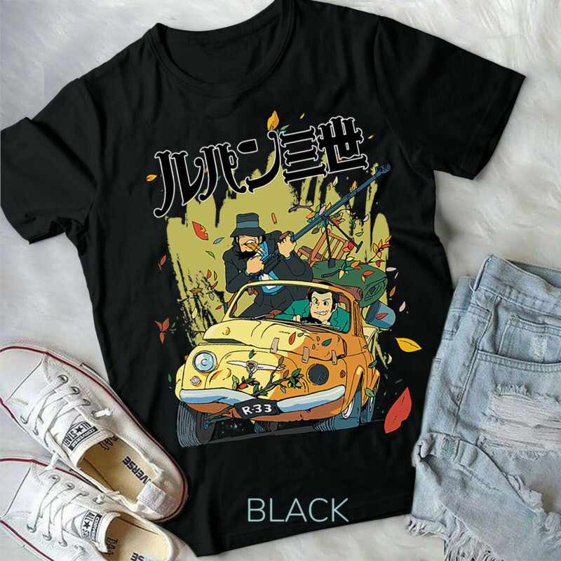 Race to the Rescue New T-shirt,lupin, lupin the third T-shirt
