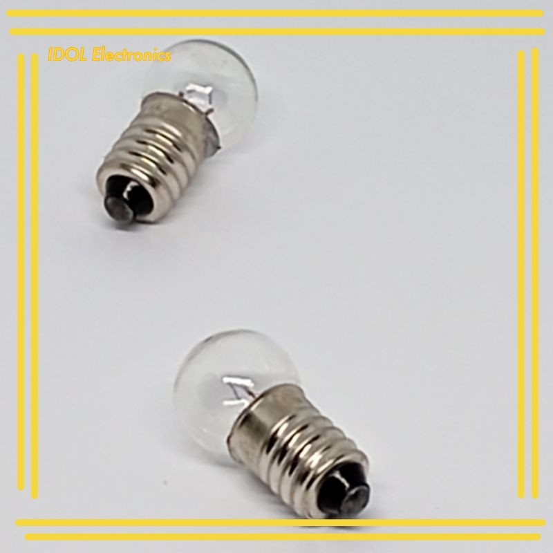 ราคาถูก! หลอดไฟฉาย หัวเทียนไฟฉาย หัวกลม 12V ขั้วเกลียว