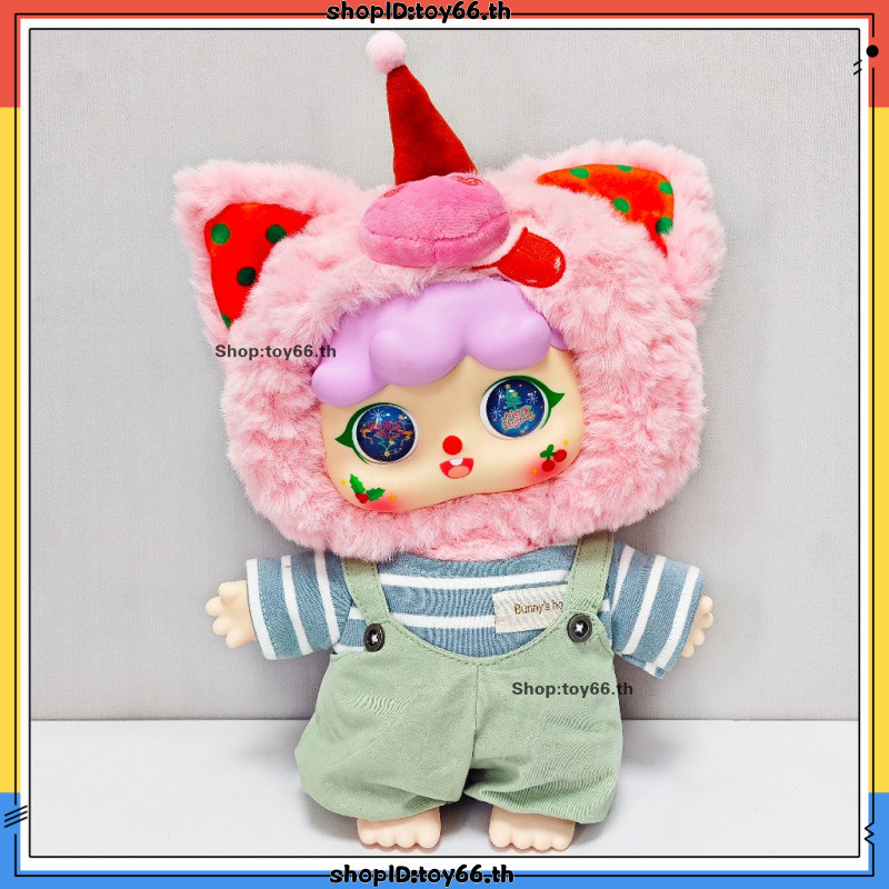 เสื้อผ้ามิโก 400%|ชุดเซ็ตสองชิ้นเอี๊ยมสีเขียว|สําหรับ migo 400%/Liila zoo 600%/เด็กสาม 400% V1&V2/30