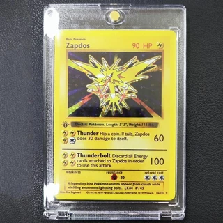 DIY Pokemon คอลเลกชันการ์ดการ์ดอิฐ 1996 1st Edition แฟลชการ์ด Charizard Blastoise PTCG เกมอะนิเมะ Shining