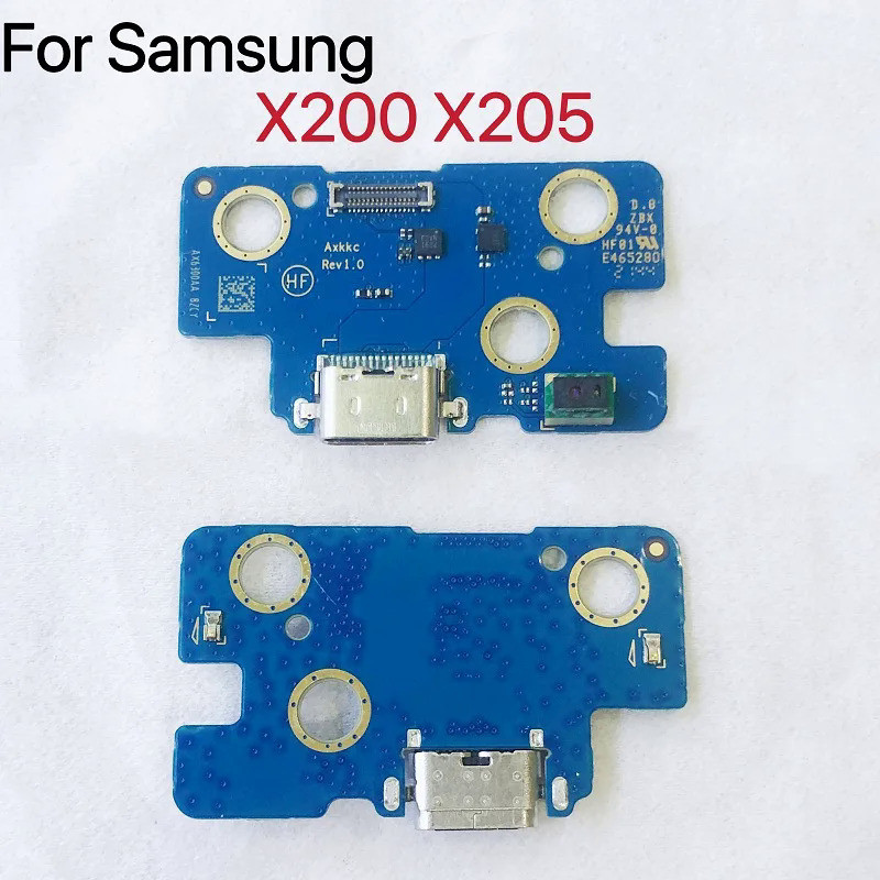ซ็อกเก็ตแจ็คเชื่อมต่อสายเคเบิลอ่อน พอร์ตชาร์จ USB สําหรับโมดูลบอร์ดชาร์จ Samsung Galaxy Tab A8 10.5 นิ้ว 2022 X200 X205