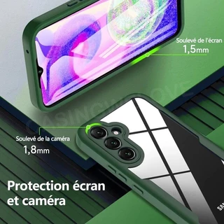 สําหรับ Samsung Galaxy A55 A25 A35 A15 A54 A34 A36 A56 A14 A26 A17 A07 A06 S25FE ALTE 5G 360 เคสโทรศัพท์ Plus ฝาครอบ 360° สองด้านซิลิโคนอ่อนนุ่มกันกระแทกป้องกันปกหลัง
