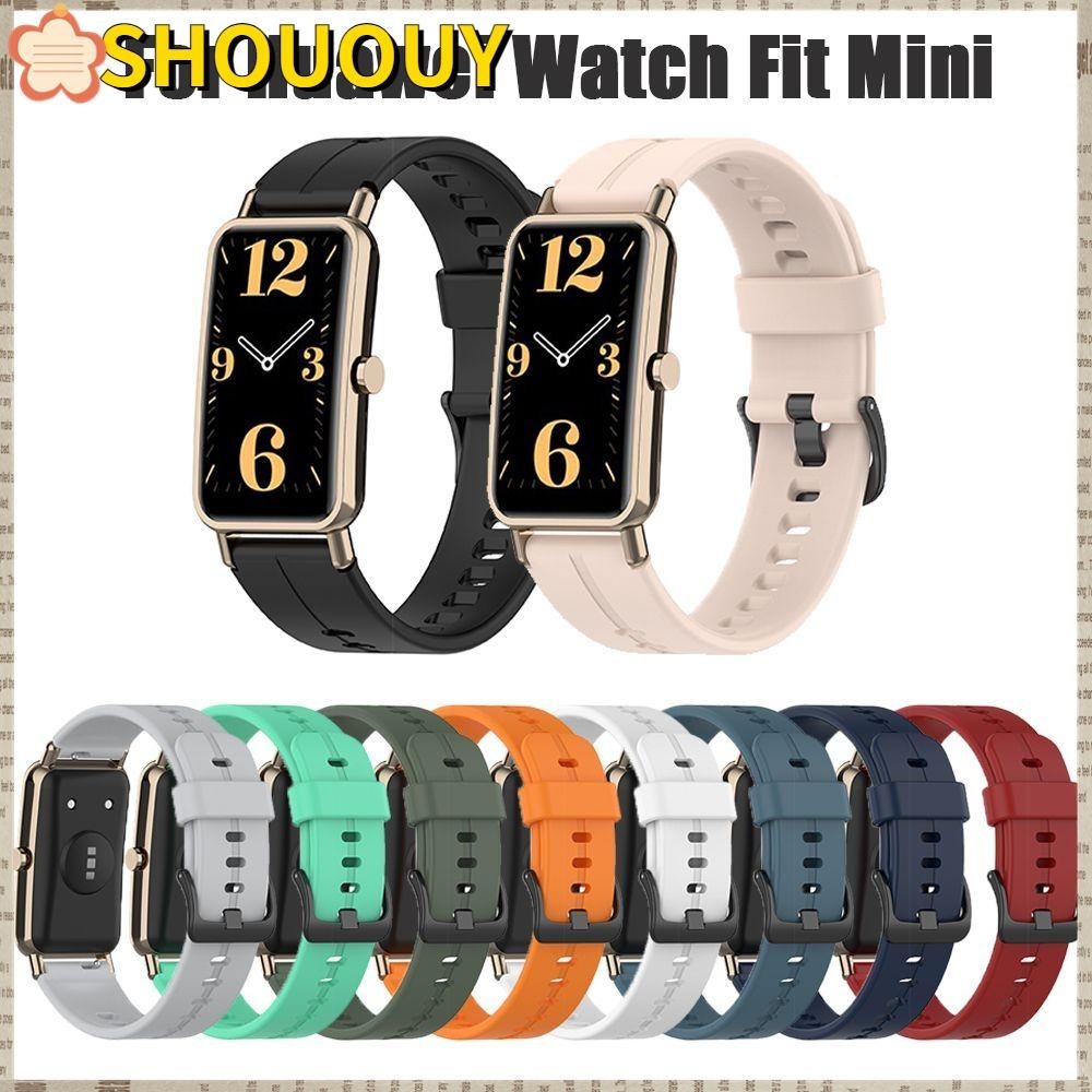 Shououy สายนาฬิกาข้อมือสมาร์ทวอทช์ แบบเปลี่ยน สําหรับ Huawei Watch Fit Mini