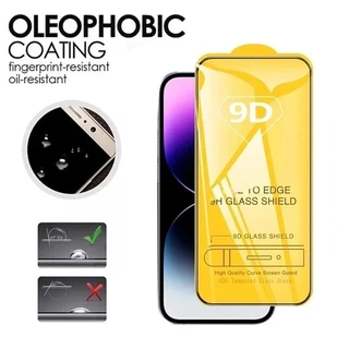 🔥ฟิล์มกระจก สำหรับ iPhone เต็มจอ นิรภัย For iPhone 17 Pro max 11 12 13 14 15 16 Pro XR 6 6s 7 8 Plus XS Max Air SE 2020