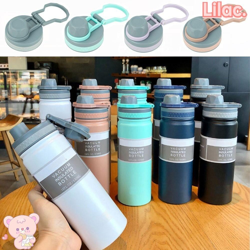 Lilac ฝาครอบขวดน้ํา PVC กันหก ขนาด 530 มล. 750 มล. พร้อมแหวนซีล TS-8706B TS-8709B สําหรับ Tyeso 530 