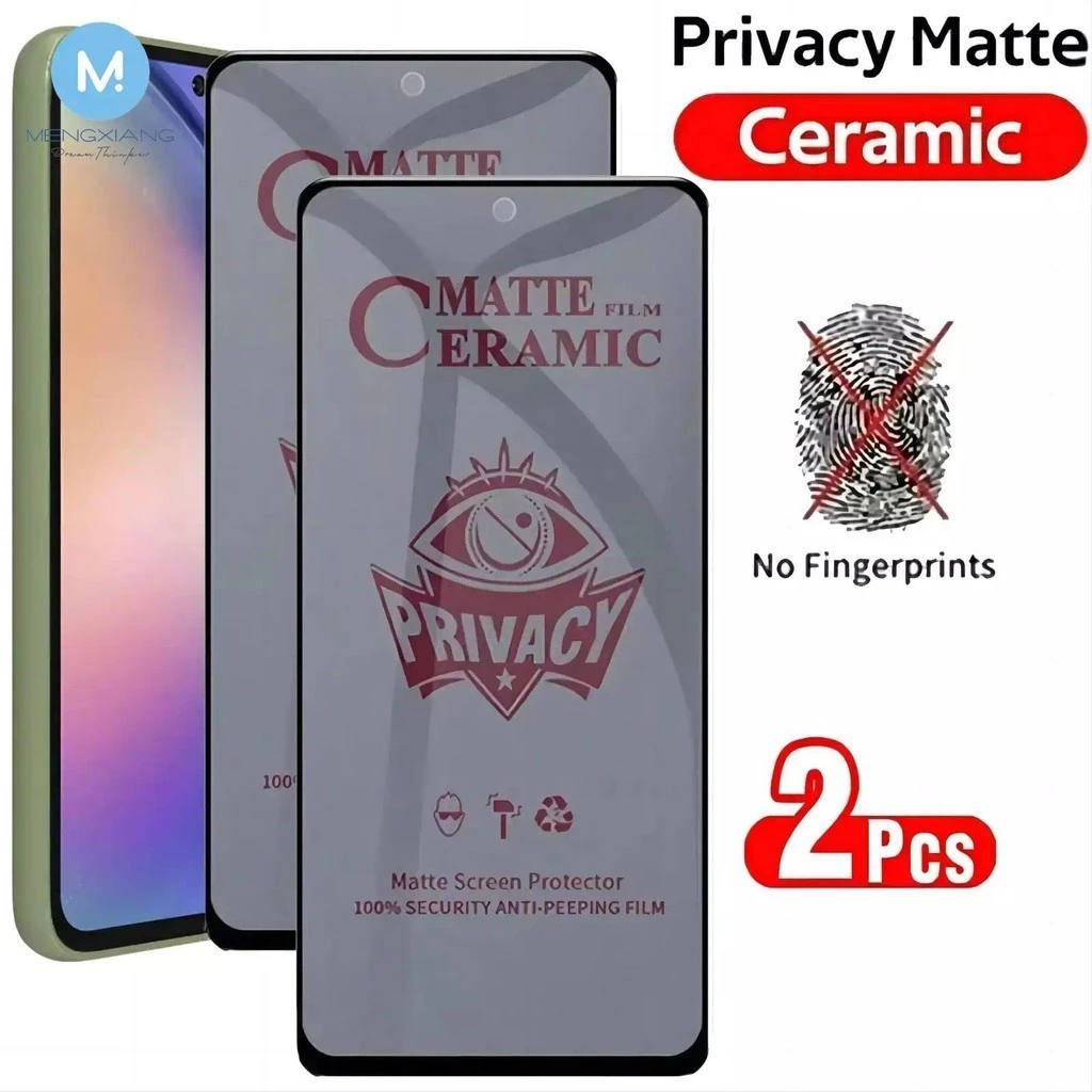 2 ชิ้น Matte ความเป็นส่วนตัวกระจกนิรภัย Infinix Smart 20 10 9 8 8Pro 6 5 ร้อน 70 60 60i 50 50i 40i 40 30i 30 20i 20 20C 20S 12 11 10i 10 9 11S NFC Play Note 30 12 10 G96 Tecno Spark Go 1 2024 ไอtel P55 A70