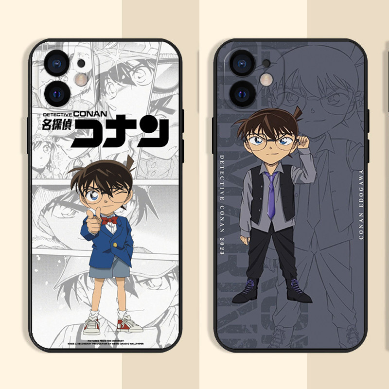 เคสโทรศัพท์มือถือแบบนิ่ม ลายนักสืบโคนัน สําหรับ Samsung A51 A05 A12 A50s A14 A50 A32 A20 A02s A31 A23 A04E A20s A24 A54 A04s A53 A10s A03s A13 A30s A52 A11 A52s A34 A05S A03