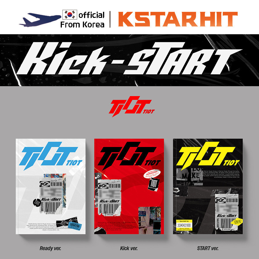 (Photobook ver.) TIOT - Kick START (debut album)