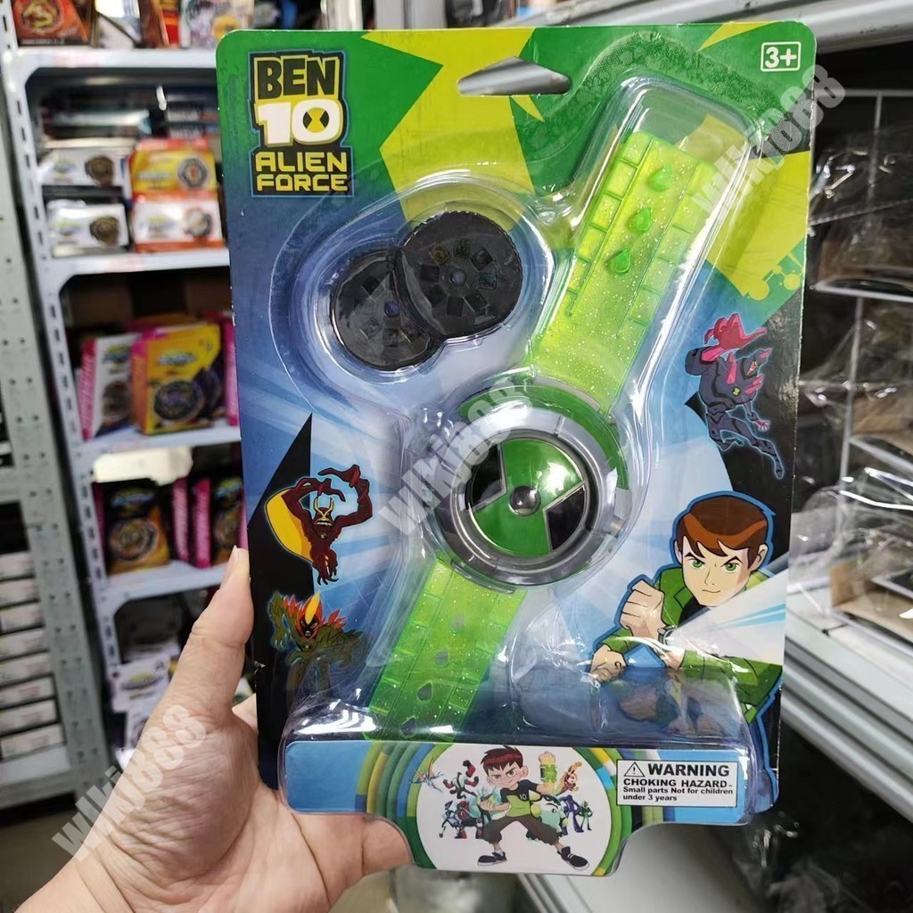 Ben 10 Omnitrix Watches Luminous Ben Tennyson โมเดลนาฬิกาโปรเจคเตอร์ Ben10 ของขวัญสําหรับเด็ก
