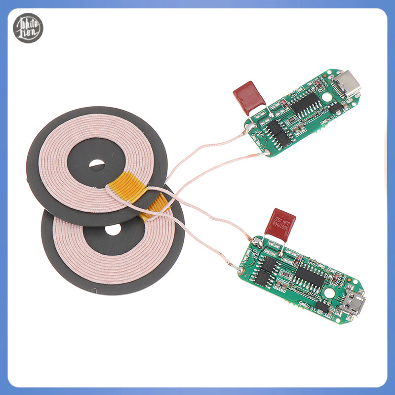 Wl| ใหม่ โมดูลชาร์จไร้สาย 10/15W Micro Type-C PCBA คอยล์แผงวงจร