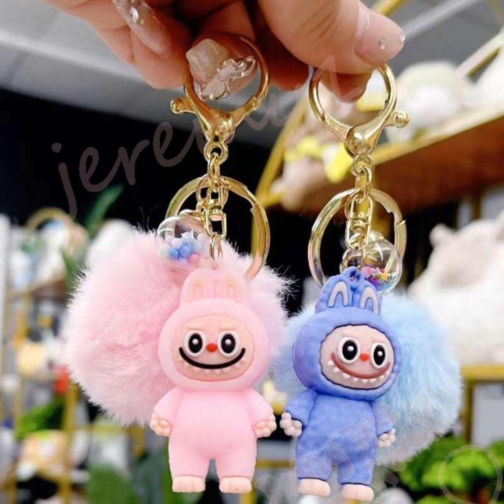 Jeremy1 พวงกุญแจ จี้ตุ๊กตาลาบูบู PVC กันสูญหาย ขนาดเล็ก สําหรับห้อยกระเป๋าเป้สะพายหลัง ของขวัญวันเกิด