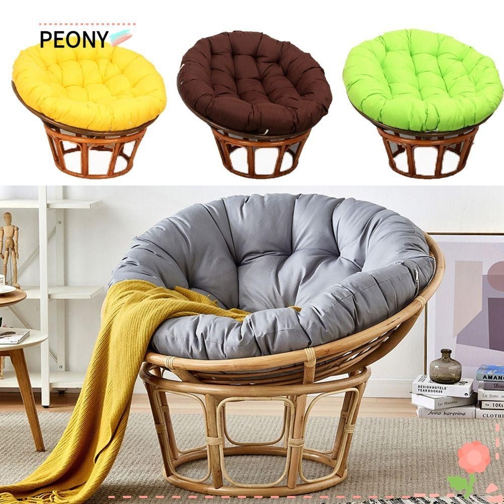 Peonypavilion เบาะรองนั่งเก้าอี้ ทรงกลม หนา ทนทาน 40 60 80 ซม.