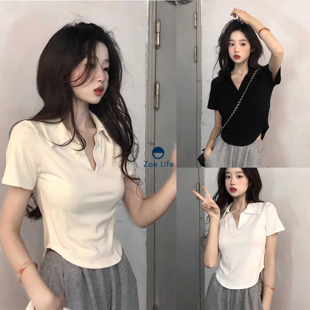 เสื้อยืดสไตล์ฝรั่งเศสสำหรับใส่ภายนอกในช่วงฤดูร้อน