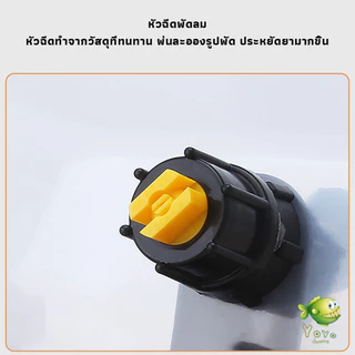 YOYO ฝาครอบหัวพ่นยา หัวฉีดพ่นยา ใหญ่ หัวฉีดกันลม ผลิตจากพลาสติกเกรด แข็งแรงทนทาน Windproof nozzle