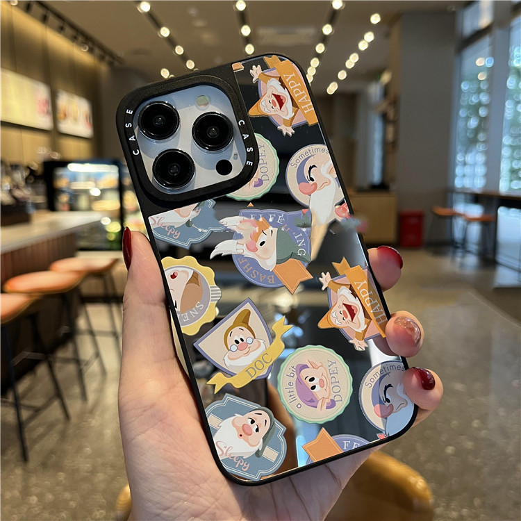 เคสไอโฟน 16/15/14/13/12/11 Pro max Cute Cartoon Dwarf Compatible Case iPhone 11,12,13,14,15,16,11PM,12PM,13PM,14PM,15PM,16PM