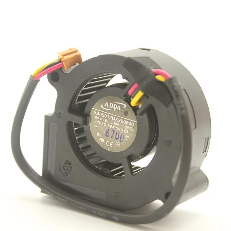 สําหรับ ADDA AB05012DX200600 DC 12V 0.15A 5 ซม.5020 50x50x20 มม.Hypro แบริ่ง MS614 โปรเจคเตอร์ Blowe