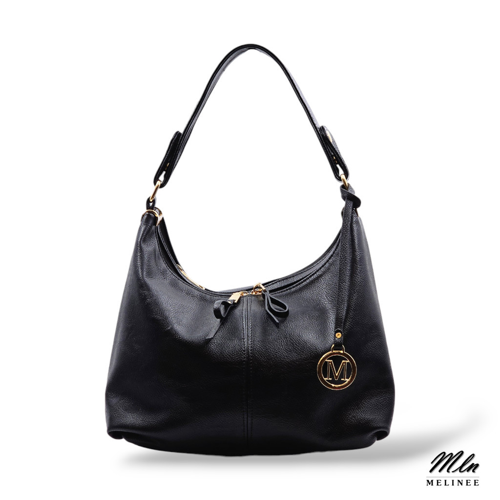 MLN bag กระเป๋าสะพายทรงHobo bag รุ่น Harmony สะพายยาวได้