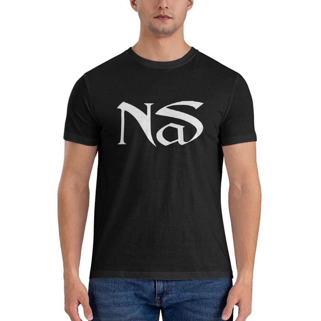 เสื้อยืดลําลอง Nas Logo ลดกระหน่ํา