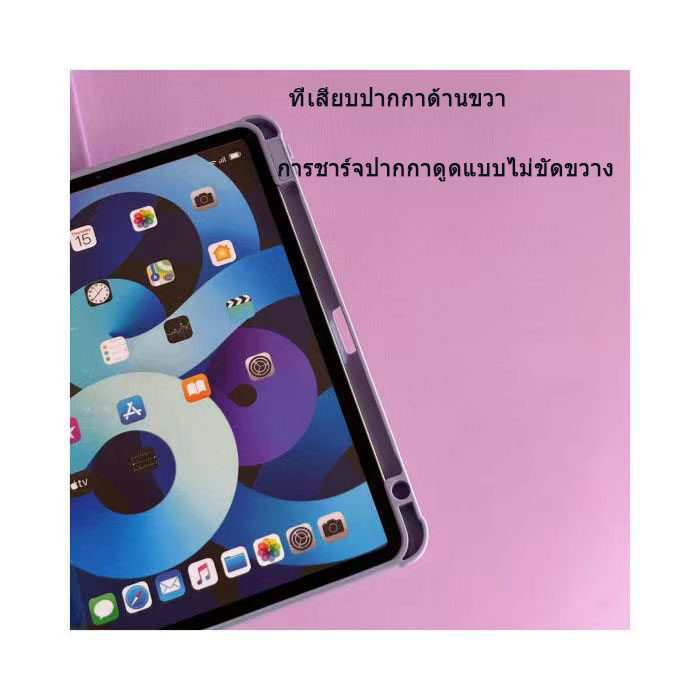 【พร้อมส่ง】เคสไอแพด 360°หมุนตั้ง/นอนได้ Air4 Air5 Pro11 Gen 7 Gen8 Gen9 Gen10 Air1/2 Gen5/6 mini6 for iPad