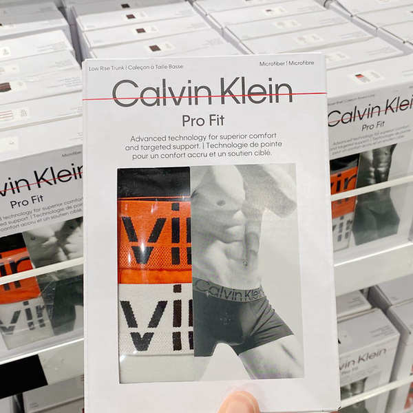 กางเกงใน กางเกงใน ck กางเกงบ็อกเซอร์ทรงเตี้ย CK Calvin Klein Men's Elastic Signature 3 แพ็ค NB3700